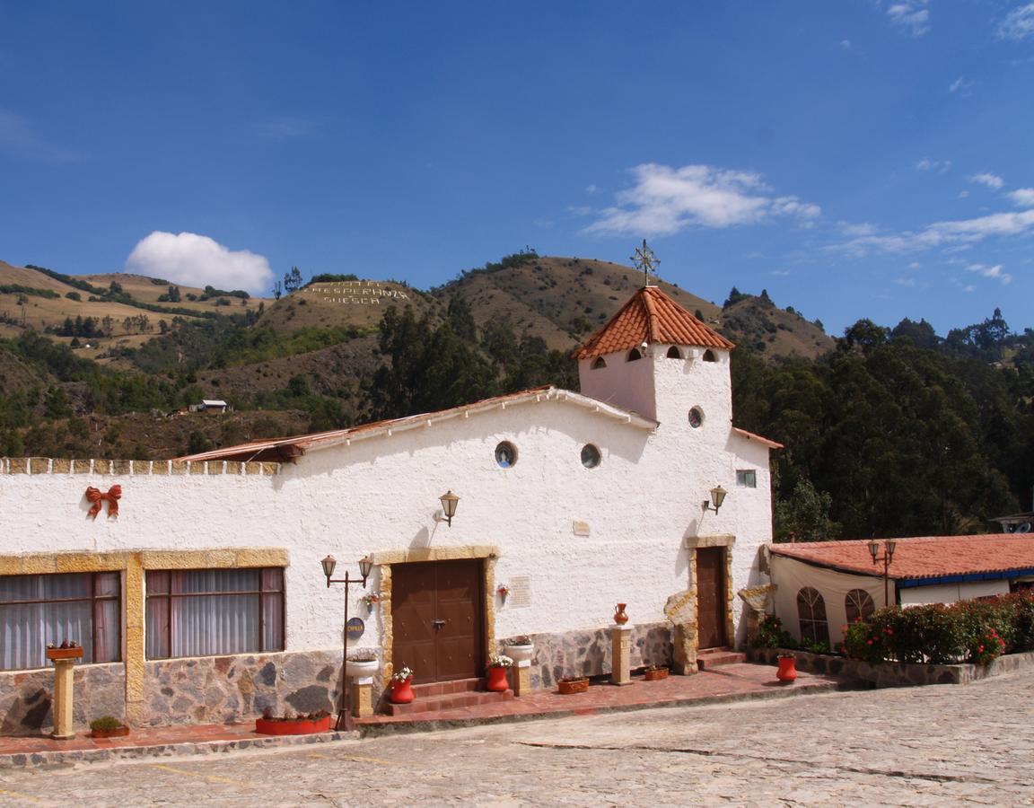 Hotel Rural La Esperanza Suesca Buitenkant foto