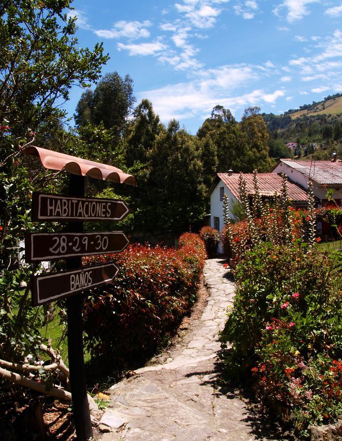 Hotel Rural La Esperanza Suesca Buitenkant foto