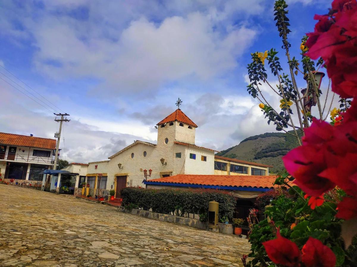 Hotel Rural La Esperanza Suesca Buitenkant foto